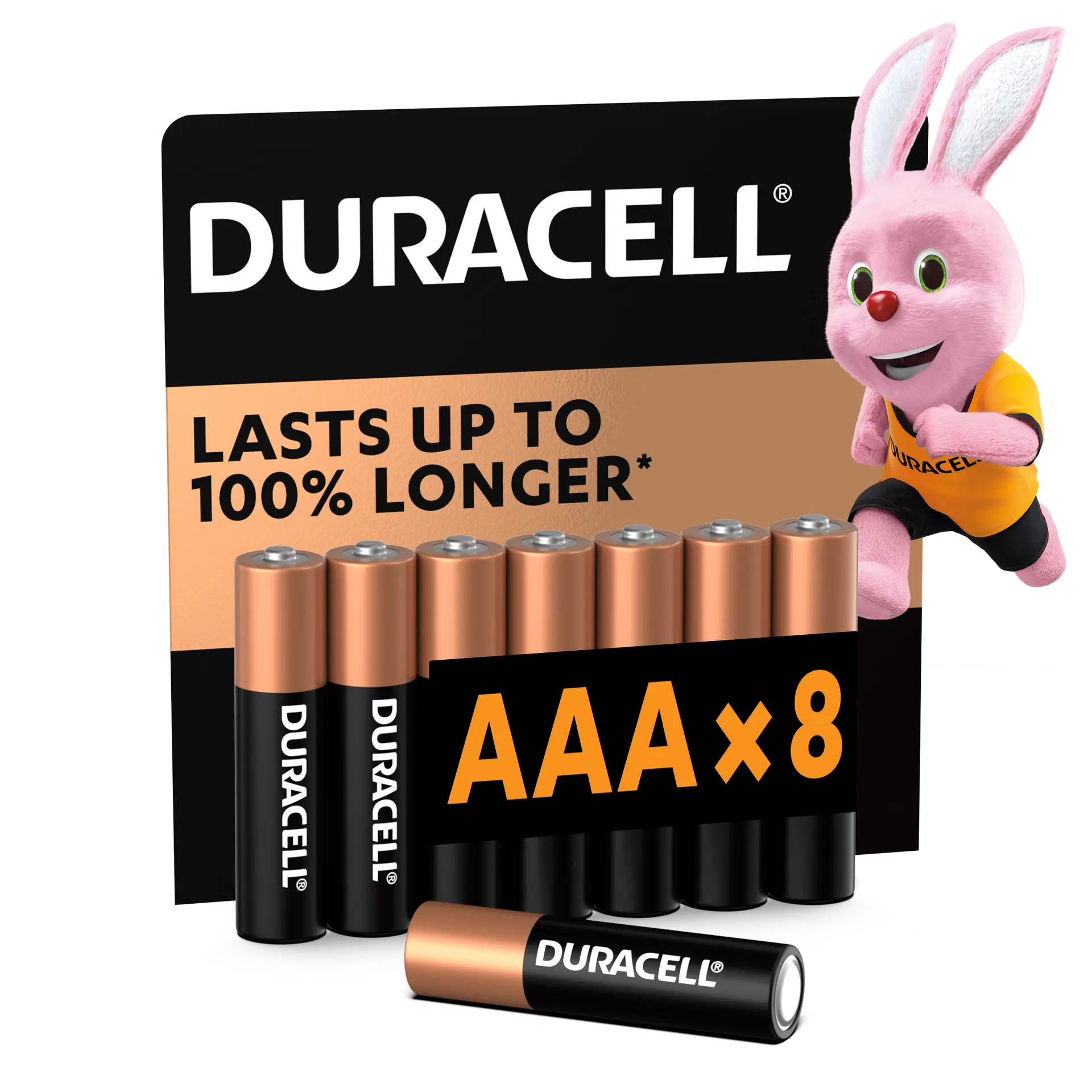 Duracell Alkaline Batteries AAA 8 Pcs - view 2